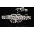 Großhandel beliebte Mädchen glänzende Strass Hairgrip Crystal Barrette